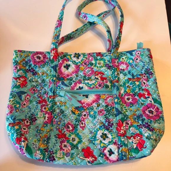 Little Mermaid Small Vera Tote Bag, Vera Bradley - Picture 1 of 3
